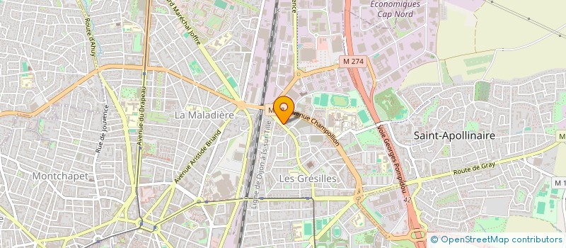 localisation de l'entreprise MONSIEUR BADREDDINE MANSOURI à DIJON