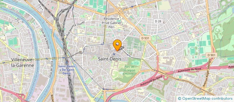 localisation de l'entreprise MONSIEUR BADREDDINE MEFLAHI à SAINT-DENIS