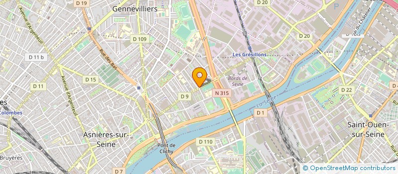 localisation de l'entreprise MONSIEUR BADREDDINE MEGUEHOUT à GENNEVILLIERS