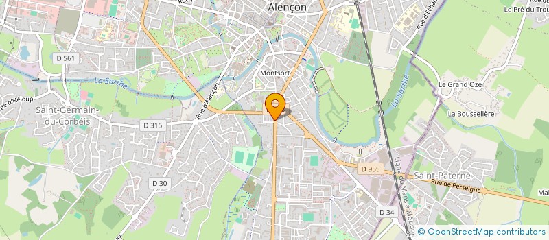 localisation de l'entreprise MONSIEUR BADREDDINE NOULI à ALENCON