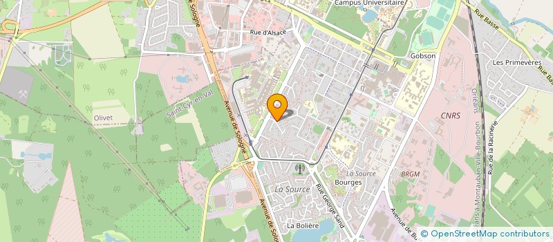 localisation de l'entreprise MONSIEUR BADREDDINE OUCHERIF à ORLEANS