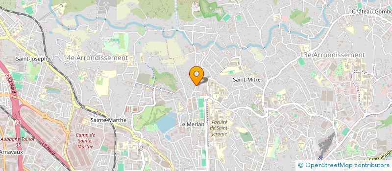 localisation de l'entreprise MONSIEUR BADREDDINE ROUNKI à MARSEILLE