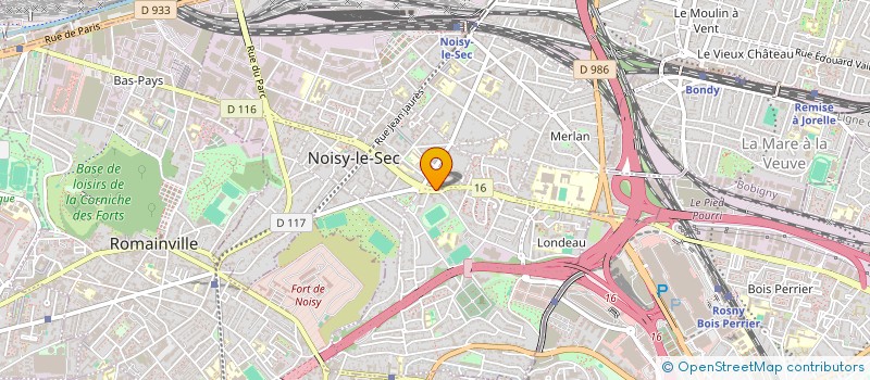 localisation de l'entreprise MONSIEUR BADREDDINE YACHOU à NOISY-LE-SEC