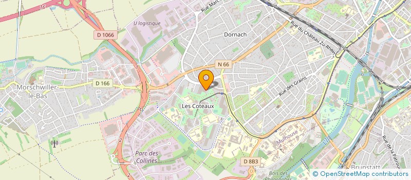 localisation de l'entreprise MONSIEUR BADREDINE DIAF  MULHOUSE