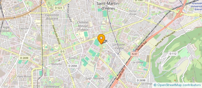 localisation de l'entreprise MONSIEUR BADREDINE EL HASSANI à GRENOBLE