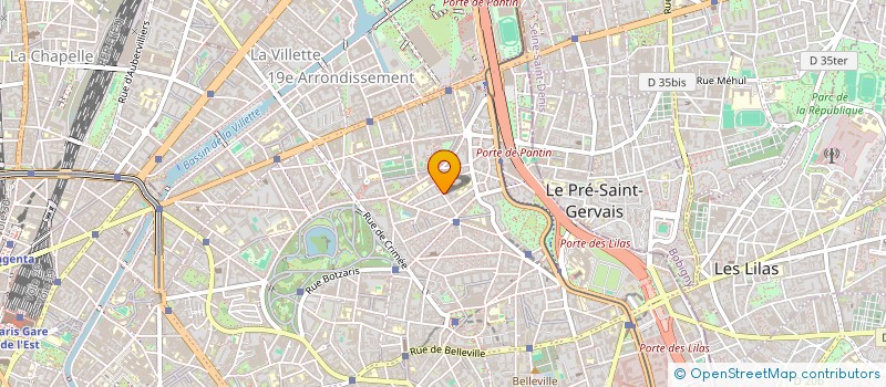 localisation de l'entreprise MONSIEUR BADREDINE MALKI  PARIS