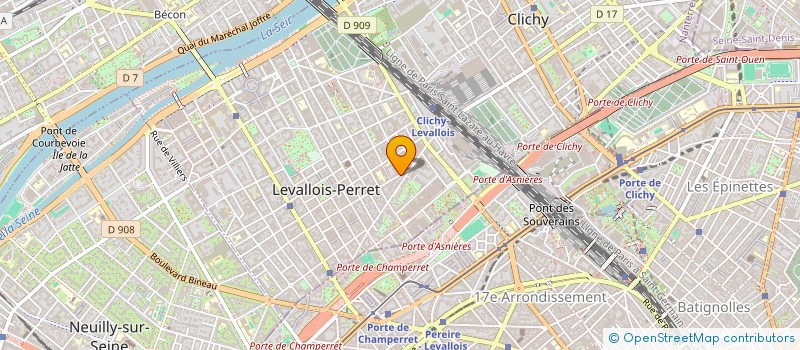 localisation de l'entreprise MONSIEUR BADRO ANTONIO à LEVALLOIS-PERRET