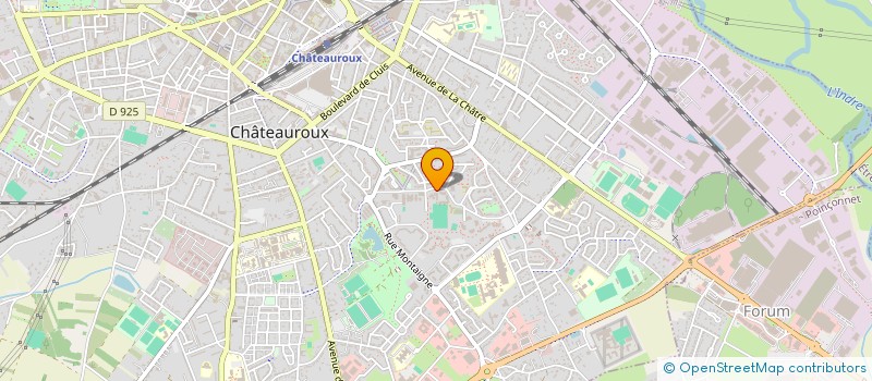 localisation de l'entreprise MONSIEUR BADROU HOUMADI à CHATEAUROUX