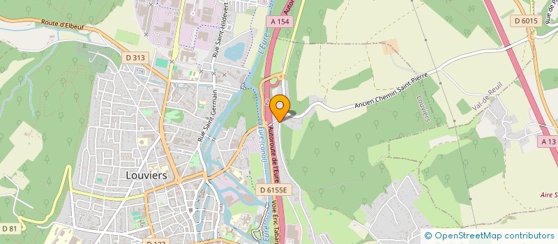 localisation de l'entreprise MONSIEUR BAFADAR GULIEV  LOUVIERS