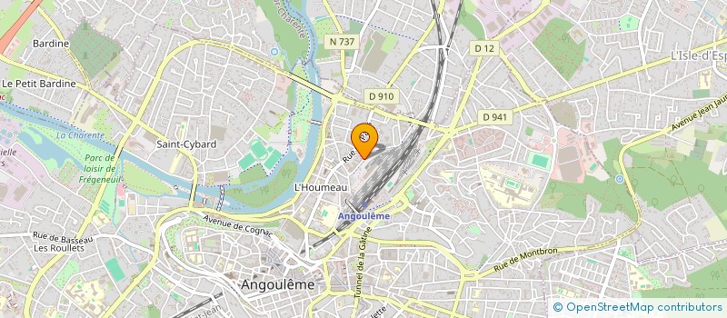 localisation de l'entreprise MONSIEUR BAFODE CISSE à ANGOULEME