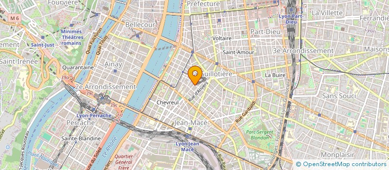 localisation de l'entreprise MONSIEUR BAFODE DIAKHABY  LYON