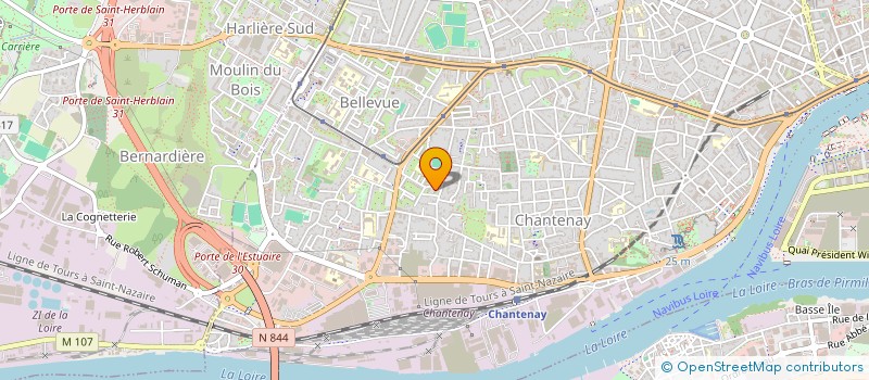 localisation de l'entreprise MONSIEUR BAFODE TOURE à NANTES