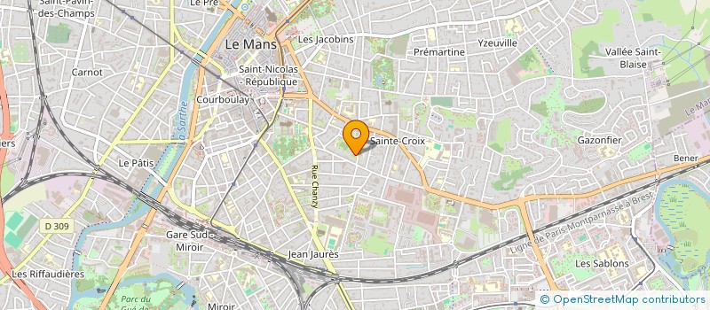 localisation de l'entreprise MONSIEUR BAFODE TOURE  LE MANS