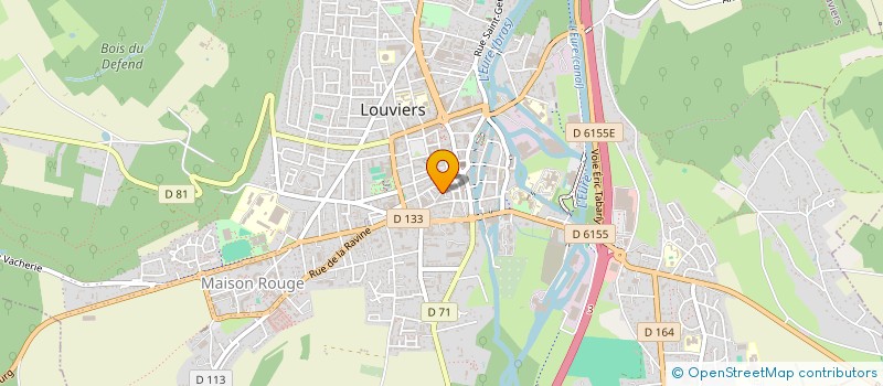 localisation de l'entreprise MONSIEUR BAGHDAD BAHLOUL à LOUVIERS