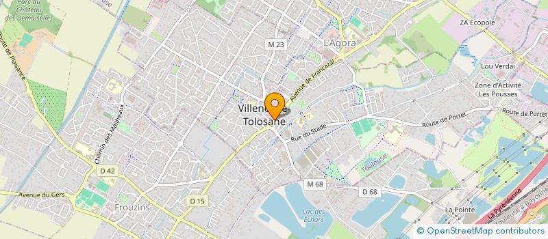 localisation de l'entreprise MONSIEUR BAGHDAD BELKONIENE à VILLENEUVE-TOLOSANE