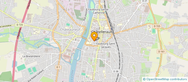 localisation de l'entreprise MONSIEUR BAGHDAD BOUNAGAR  CHATELLERAULT