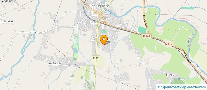 localisation de l'entreprise MONSIEUR BAGHDAD KRADCHI  LABRUGUIERE