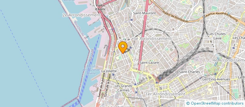 localisation de l'entreprise MONSIEUR BAGHDADI AISSA à MARSEILLE