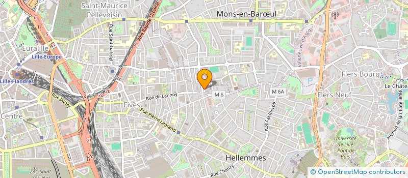 localisation de l'entreprise MONSIEUR BAGNANBE YAO DACRUZ BALOA  MONS-EN-BARUL