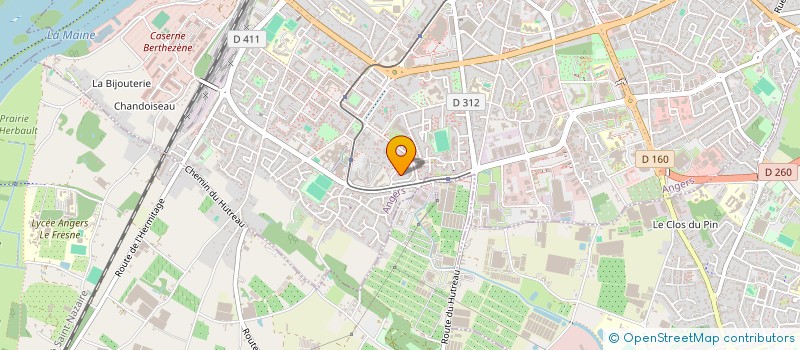 localisation de l'entreprise MONSIEUR BAGNON GNAHORE à ANGERS