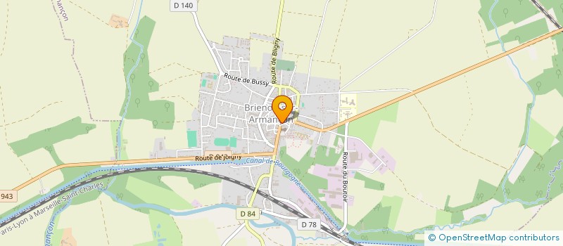 localisation de l'entreprise MONSIEUR BAGUEHI KOUKO à BRIENON-SUR-ARMANCON