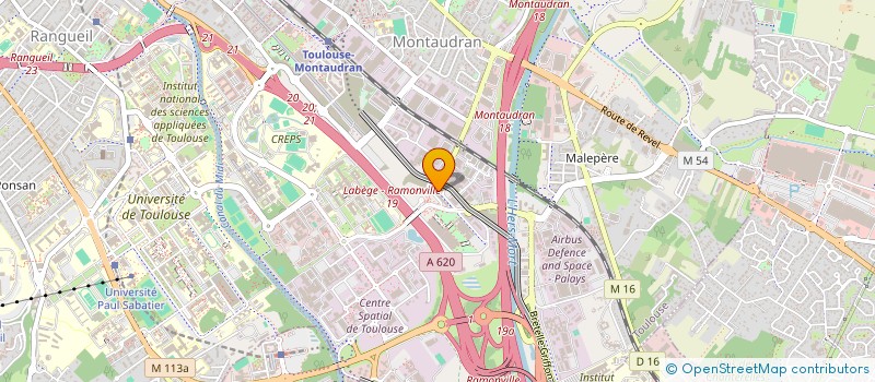 localisation de l'entreprise MONSIEUR BAH OUATTARA à TOULOUSE