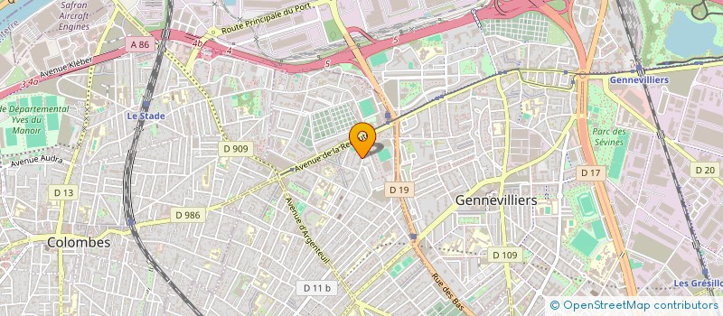 localisation de l'entreprise MONSIEUR BAHA-DINE EL KHODR à ASNIERES-SUR-SEINE