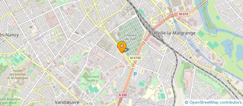 localisation de l'entreprise MONSIEUR BAHAA AOSE  VANDUVRE-LES-NANCY