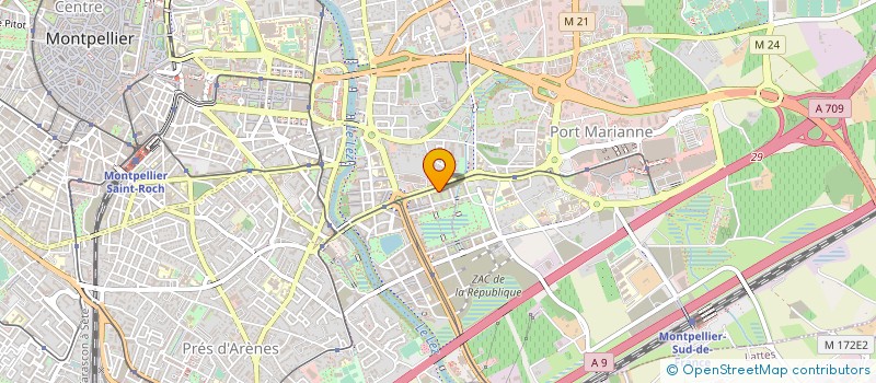 localisation de l'entreprise MONSIEUR BAHAA BEN HSAYEN  LA GRANDE-MOTTE