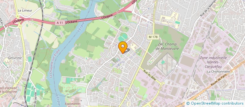 localisation de l'entreprise MONSIEUR BAHAALDEEN MUSALLI à NANTES