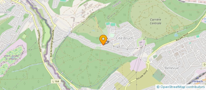 localisation de l'entreprise MONSIEUR BAHADIR AKYUZ  FORBACH