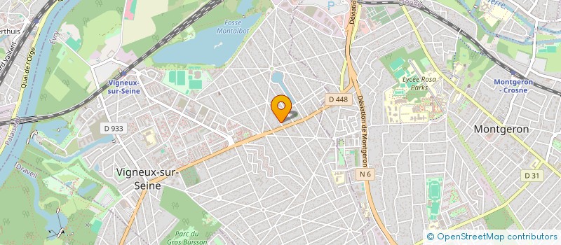localisation de l'entreprise MONSIEUR BAHAEDDIN GUETARI à VIGNEUX-SUR-SEINE