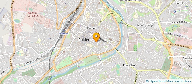 localisation de l'entreprise MONSIEUR BAHARUDDIN SIDIQI  POITIERS