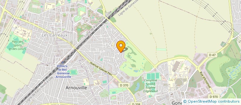 localisation de l'entreprise MONSIEUR BAHATTIN UCAN à GONESSE