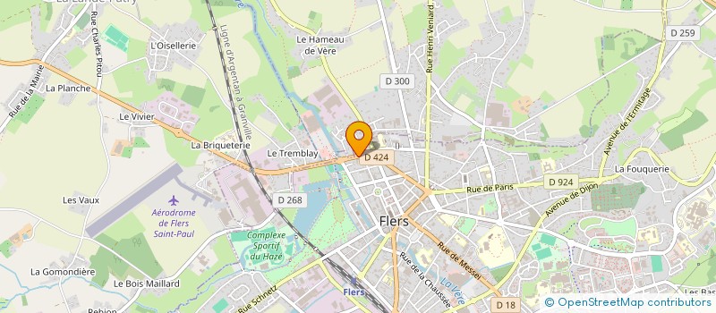 localisation de l'entreprise MONSIEUR BAHAUDEEN NAZARI  FLERS