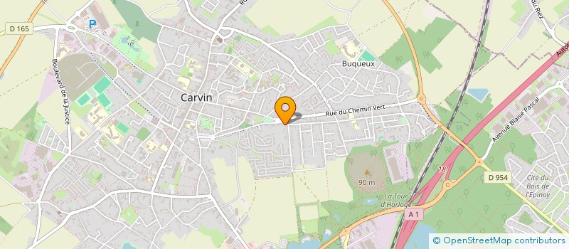 localisation de l'entreprise MONSIEUR BAHEADDINE JLASI  CARVIN