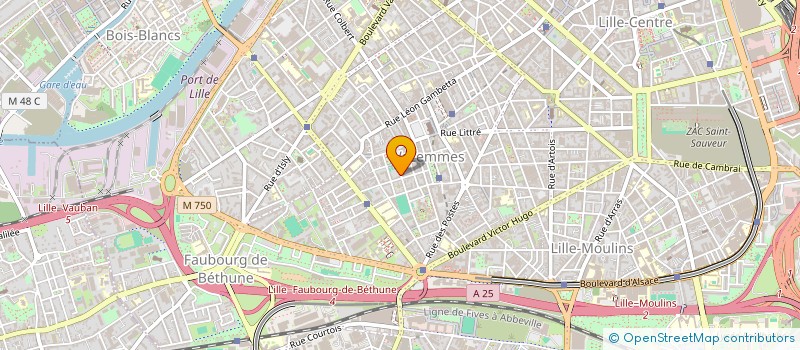 localisation de l'entreprise MONSIEUR BAHERULLAH JABARKHIL à LILLE