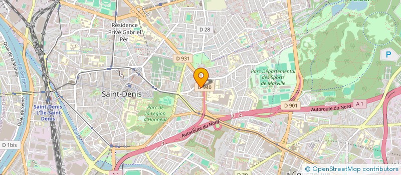 localisation de l'entreprise MONSIEUR BAHI EDDINE BELAMRI  SAINT-DENIS