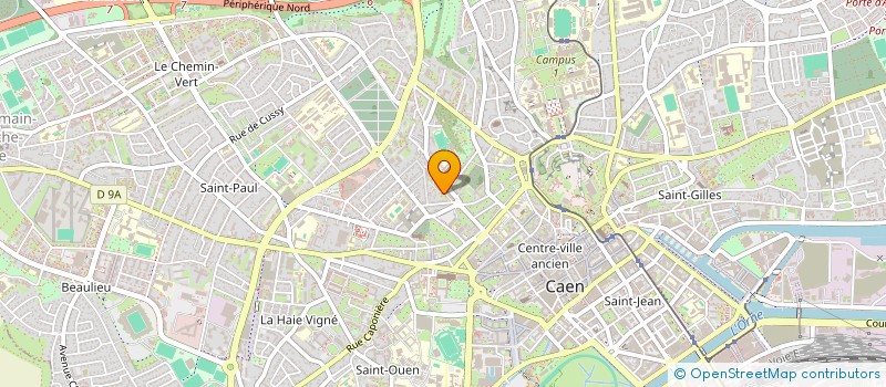 localisation de l'entreprise MONSIEUR BAHI GHADAL à CAEN