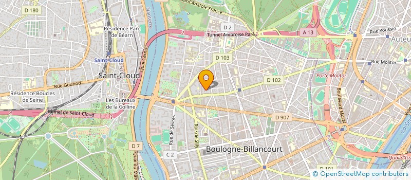 localisation de l'entreprise MONSIEUR BAHI LADKEM ABDELMALEK  BOULOGNE-BILLANCOURT