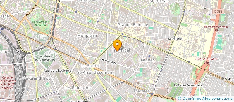 localisation de l'entreprise MONSIEUR BAHI LAGGOUNE à LYON