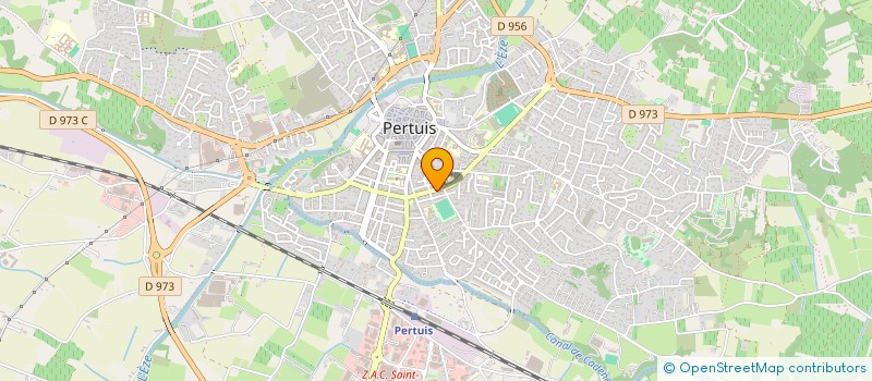 localisation de l'entreprise MONSIEUR BAHIJA MAADOUR  PERTUIS