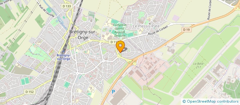 localisation de l'entreprise MONSIEUR BAHINDE SYLLA à BRETIGNY-SUR-ORGE