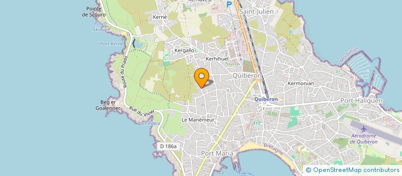 localisation de l'entreprise MONSIEUR BAHJAT ACHIKBACHE à QUIBERON