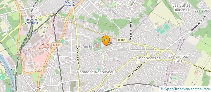 localisation de l'entreprise MONSIEUR BAHON BROU  CONFLANS-SAINTE-HONORINE