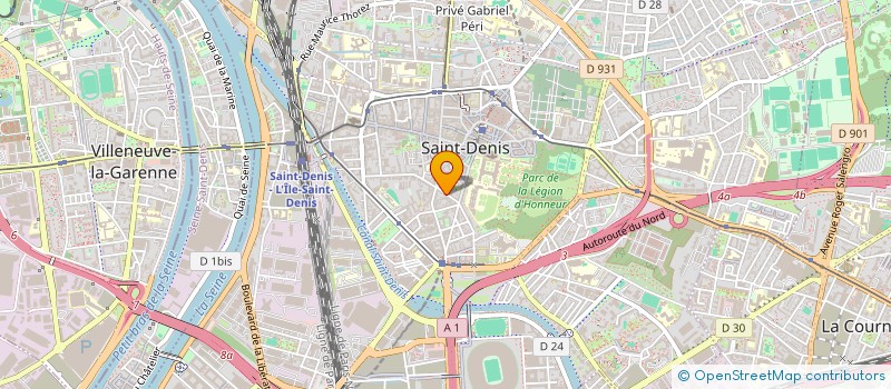 localisation de l'entreprise MONSIEUR BAHOU ADERIAN à SAINT-DENIS