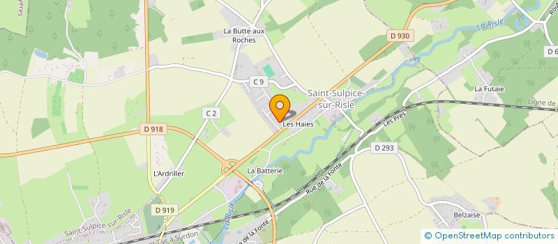 localisation de l'entreprise MONSIEUR BAHRI GULER à SAINT-SULPICE-SUR-RISLE