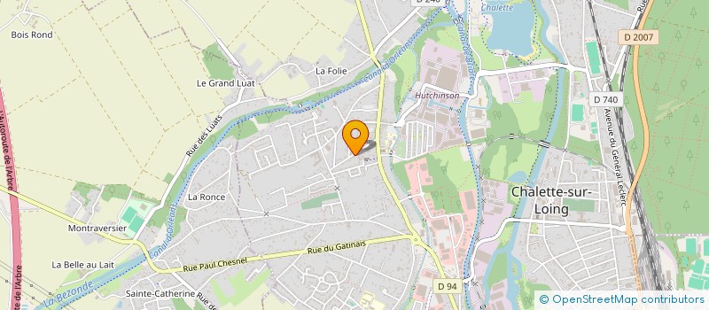 localisation de l'entreprise MONSIEUR BAHRI KILINC à CHALETTE-SUR-LOING
