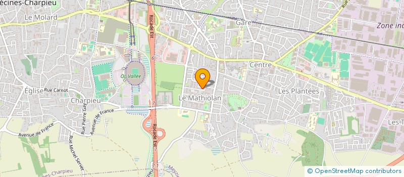 localisation de l'entreprise MONSIEUR BAHRI SEJDIJAJ  MEYZIEU