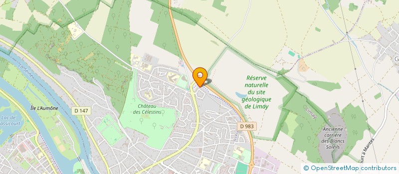 localisation de l'entreprise MONSIEUR BAIALAIN DJIBOUNE à LIMAY